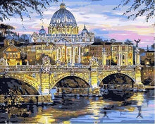 Carica l'immagine nel visualizzatore di Gallery, Dipingere con i numeri - Ponte A Parigi