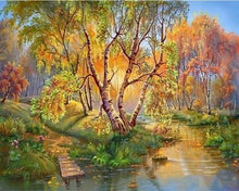 Carica l'immagine nel visualizzatore di Gallery, Dipingere con i numeri - Piattaforma Accanto Al Fiume