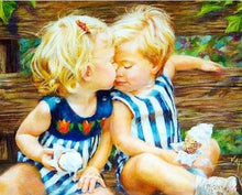 Carica l'immagine nel visualizzatore di Gallery, Dipingere con i numeri - Amare I Bambini