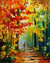 Carica l'immagine nel visualizzatore di Gallery, Dipingere con i numeri - Passeggiata Solitaria Nella Foresta