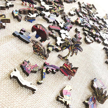 Carica l'immagine nel visualizzatore di Gallery, Puzzle 2D in legno - Strega Rottweiler