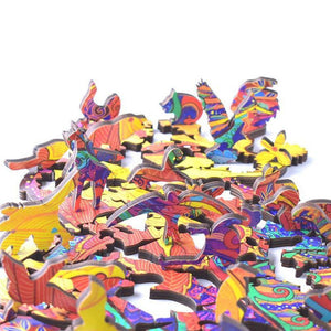 Puzzle 2D in legno - Farfalla di Primavera
