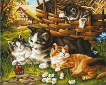 Carica l'immagine nel visualizzatore di Gallery, Dipingere con i numeri - Quattro Gatti
