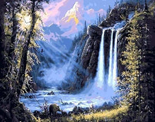 Carica l'immagine nel visualizzatore di Gallery, Dipingere con i numeri - Vista Cascata