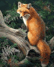 Carica l'immagine nel visualizzatore di Gallery, Dipingere con i numeri - Volpe Nel Bosco