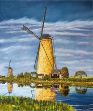Carica l'immagine nel visualizzatore di Gallery, Dipingere con i numeri - Fiume E Mulino