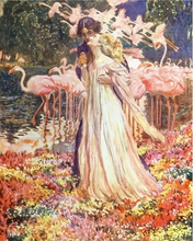 Carica l'immagine nel visualizzatore di Gallery, Dipingere con i numeri - Romanticismo E Fenicotteri