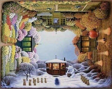 Carica l'immagine nel visualizzatore di Gallery, Dipingere con i numeri - Quattro Stagioni