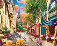 Carica l'immagine nel visualizzatore di Gallery, Dipingere con i numeri - Vicolo a Parigi