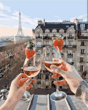 Carica l'immagine nel visualizzatore di Gallery, Dipingere con i numeri - Brindisi A Parigi