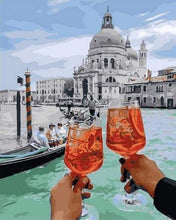 Carica l'immagine nel visualizzatore di Gallery, Dipingere con i numeri - Brindisi A Venezia