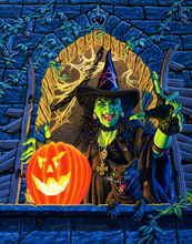 Carica l'immagine nel visualizzatore di Gallery, Dipingere con i numeri - Strega Ad Halloween