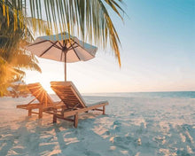 Carica l'immagine nel visualizzatore di Gallery, Dipingere con i numeri - Sole Tropicale