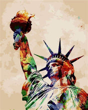 Carica l'immagine nel visualizzatore di Gallery, Dipingere con i numeri - Statua Della Libertà