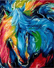 Carica l'immagine nel visualizzatore di Gallery, Dipingere con i numeri - Cavallo Colorato