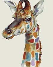 Carica l'immagine nel visualizzatore di Gallery, Dipingere con i numeri - Giraffa Colorata