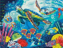 Carica l'immagine nel visualizzatore di Gallery, Dipingere con i numeri - Tartarughe E Pesci