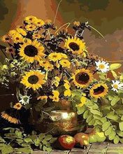 Carica l'immagine nel visualizzatore di Gallery, Dipingere con i numeri - Girasoli E Frutta