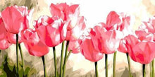 Carica l'immagine nel visualizzatore di Gallery, Dipingere con i numeri - Tulipani Rosa