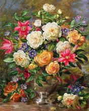 Carica l'immagine nel visualizzatore di Gallery, Dipingere con i numeri - Fiori Di Tutti I Colori