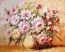 Carica l'immagine nel visualizzatore di Gallery, Dipingere con i numeri - I Fiori Multicolori