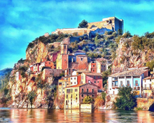 Carica l'immagine nel visualizzatore di Gallery, Dipingere con i numeri - Villaggio Sul Mare