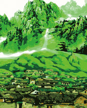 Carica l'immagine nel visualizzatore di Gallery, Dipingere con i numeri - Green Village