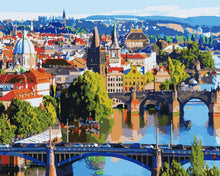 Carica l'immagine nel visualizzatore di Gallery, Dipingere con i numeri - Città In Europa