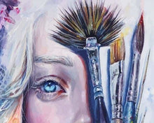 Carica l'immagine nel visualizzatore di Gallery, Dipingere con i numeri - Viso E Pennelli