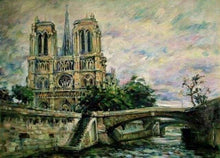 Carica l'immagine nel visualizzatore di Gallery, Dipingere con i numeri - Notre Dame Vintage