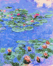 Carica l'immagine nel visualizzatore di Gallery, Dipingere con i numeri - Ninfee Dello Stagno