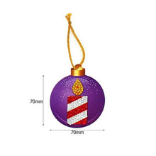 Carica l&#39;immagine nel visualizzatore di Gallery, Ciondoli Albero di Natale Set di 10 pezzi