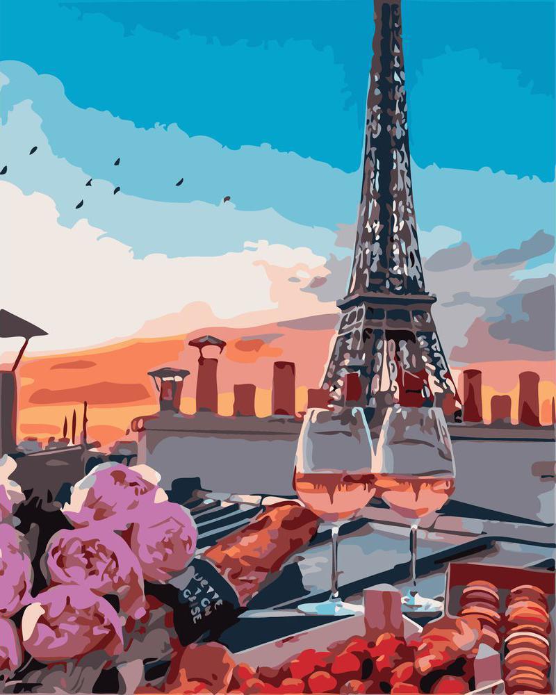 Dipingere con i numeri - Aperitivo sotto la Tour Eiffel