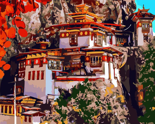 Dipingere con i numeri - Da qualche parte in Asia