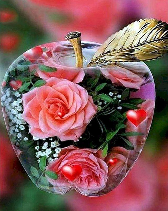 Dipingere con i numeri - Mela d'amore