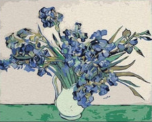 Carica l&#39;immagine nel visualizzatore di Gallery, Dipingere con i numeri - Van Gogh - Iris n ° 2