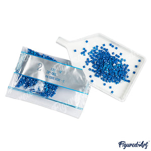 Diamond Painting - Pappagalli Blu