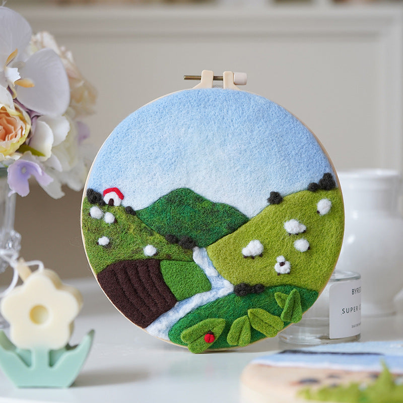 Needle Felting Ruscello di montagna