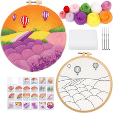 Carica l&#39;immagine nel visualizzatore di Gallery, Needle Felting Mongolfiere