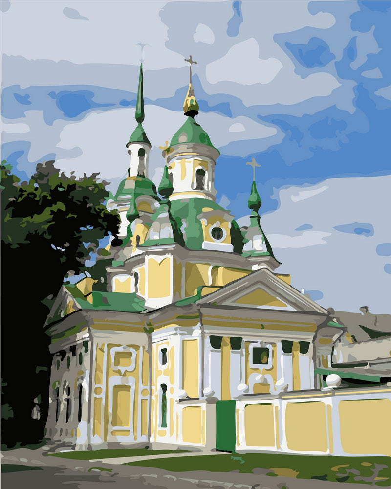 Dipingere con i numeri - Chiesa ortodossa