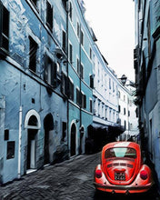 Carica l&#39;immagine nel visualizzatore di Gallery, Dipingere con i numeri - L&#39;auto rossa