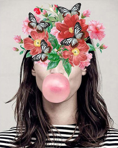 Dipingere con i numeri - Bubble gum Figured'Art