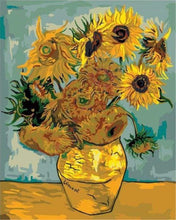 Carica l&#39;immagine nel visualizzatore di Gallery, Ricamo a Punto Croce - Van Gogh - Girasoli