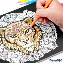 Carica l&#39;immagine nel visualizzatore di Gallery, Libro da Colorare per Adulti - Universo Animale – 50 pagine