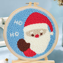 Carica l&#39;immagine nel visualizzatore di Gallery, Punch Needle Babbo Natale ho-ho-ho
