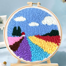 Carica l&#39;immagine nel visualizzatore di Gallery, Punch Needle Campo di tulipani