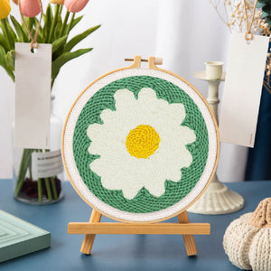 Punch Needle Kit Margherita bianca