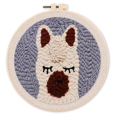 Punch Needle Piccolo lama