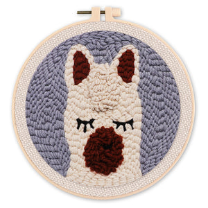 Punch Needle Piccolo lama