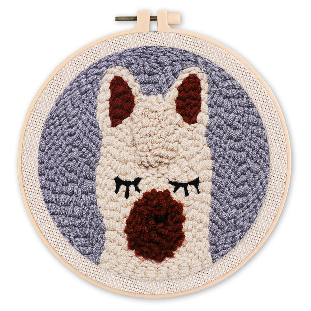 Punch Needle Piccolo lama